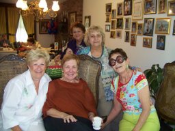 Eileen Rollo Pontrello, Irene Steinberg
                    Shapiro, Ruth Altmantn.jpg