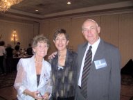 Linda Stone Shure, Roz Seidenstein and Dr. Robert
                  Schulltn.jpg
