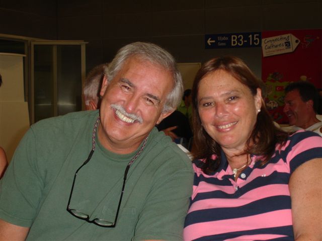 Mike and Ellen in Greece 2005